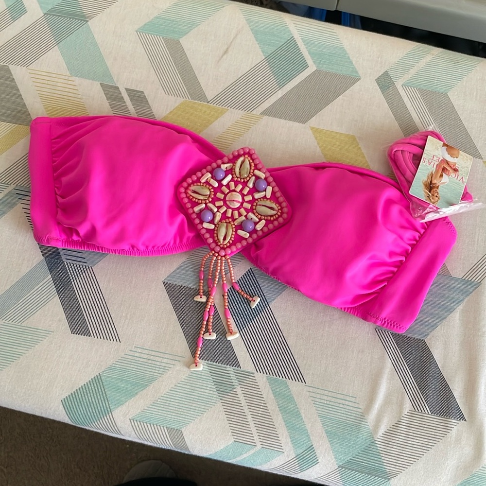 Victoria Secret Vintage bandeau bikini top👙🏝️
